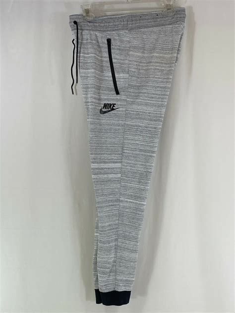 Nike NSW Advance AV15 Jogger Knit Sweat Pants Gray Heather 